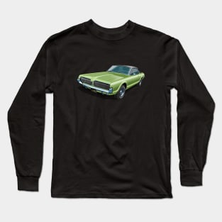 1967 Mercury Cougar in lime frost Long Sleeve T-Shirt